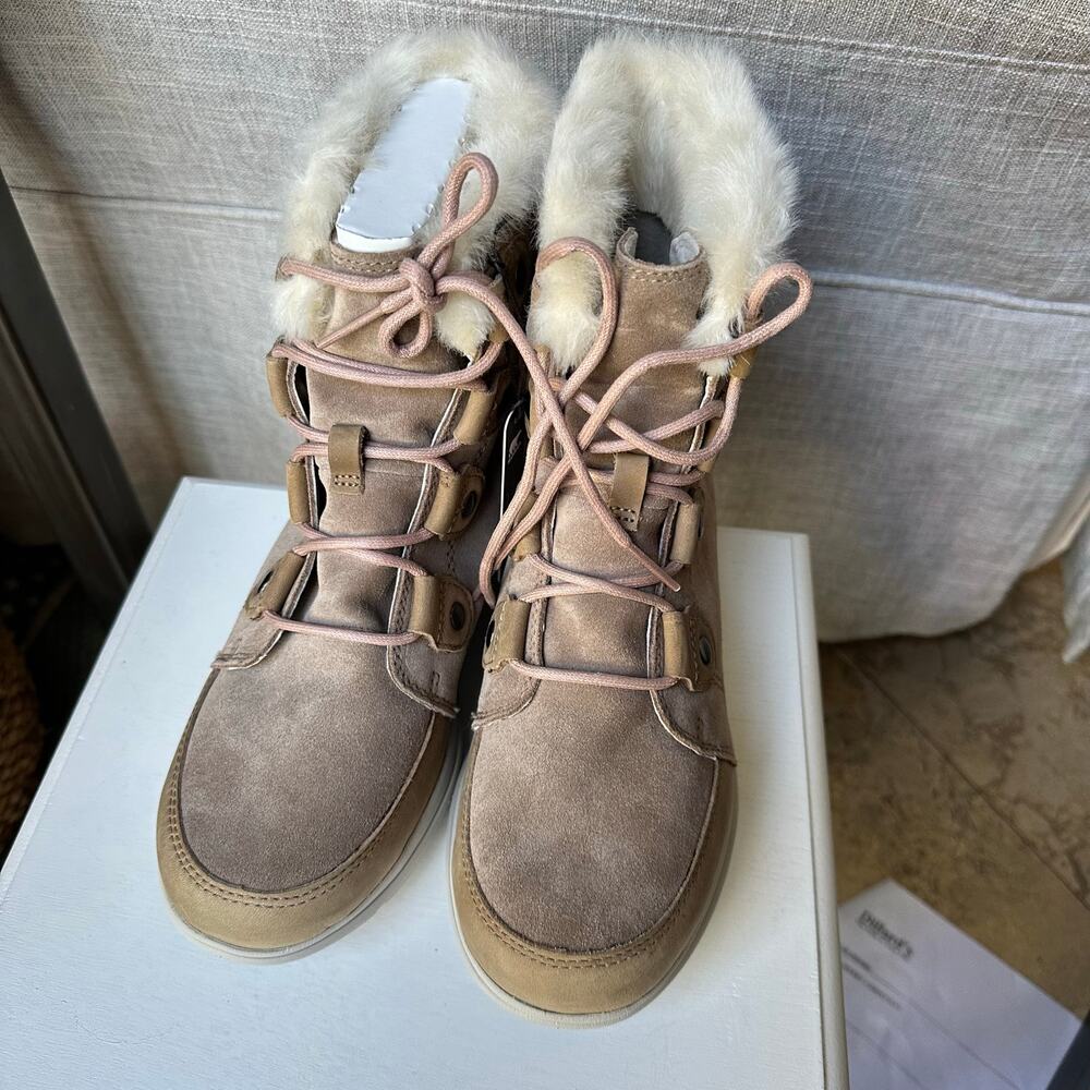 Sorel Women's Explorer Joan waterproof suede boots Sz 8.5 - Picture 8 of 8